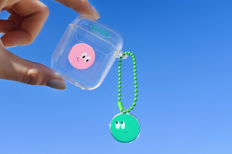 有情绪的耳机壳  你瞧你系列  AirPods 透明软壳 - 耳机收纳 - 塑料 透明