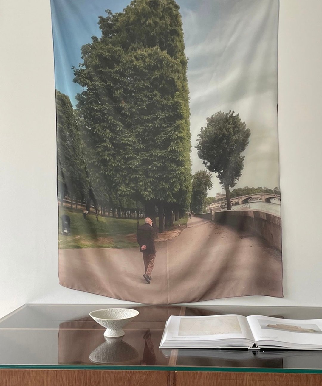 雪纺海报 - Arbre à paris - 海报/装饰画/版画 - 聚酯纤维 金色