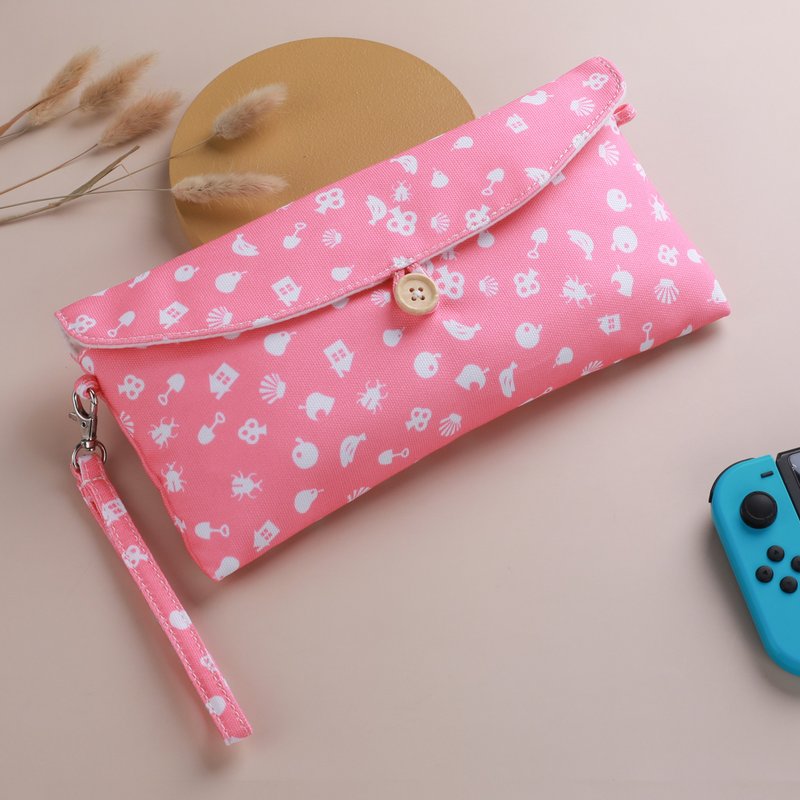 防水Nintendo Switch收纳包 防撞包 掌机包 保护袋-深灰/浅灰 - 数码小物 - 其他材质 白色