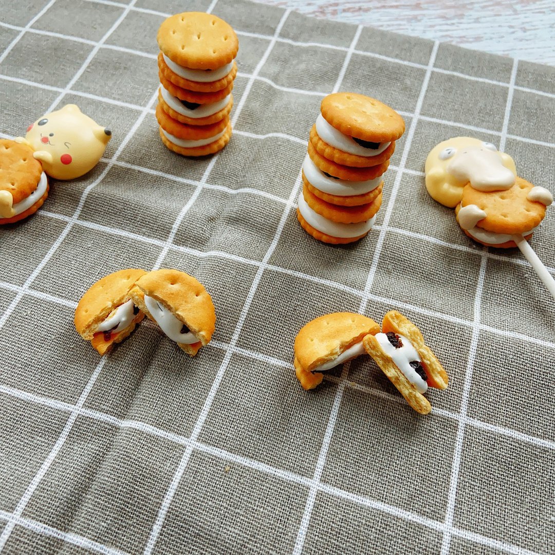 【夹心马林糖】原味、兰姆葡萄夹心 - 零食/点心 - 新鲜食材 