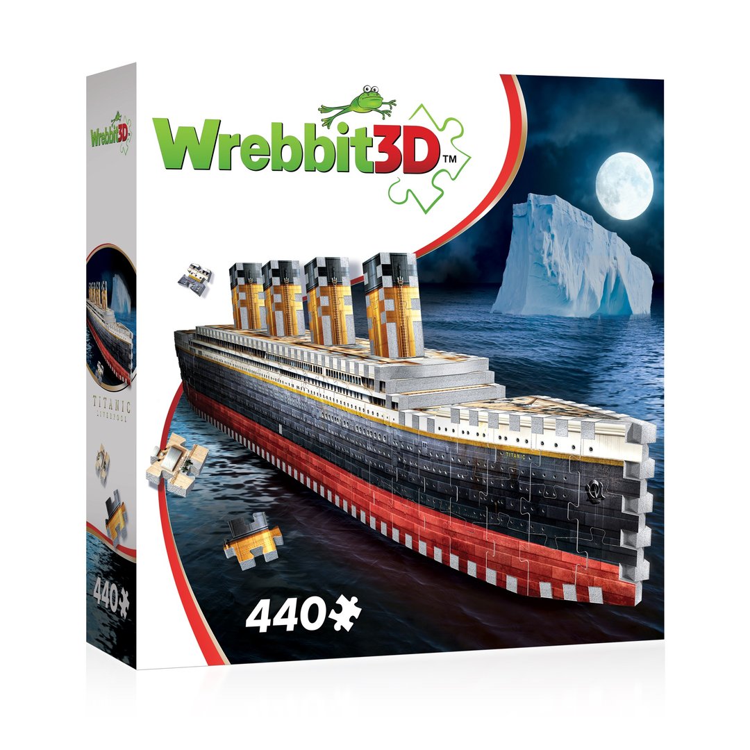 铁达尼号_3D拼图_440片 - 拼图 - 其他材质 多色