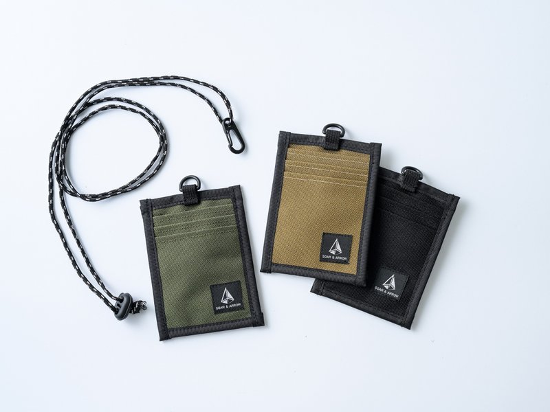 【Soar&Arrow】ID Holder 证件套 卡套 证件夹 挂绳式 台湾制造 - 证件套/卡套 - 尼龙 多色