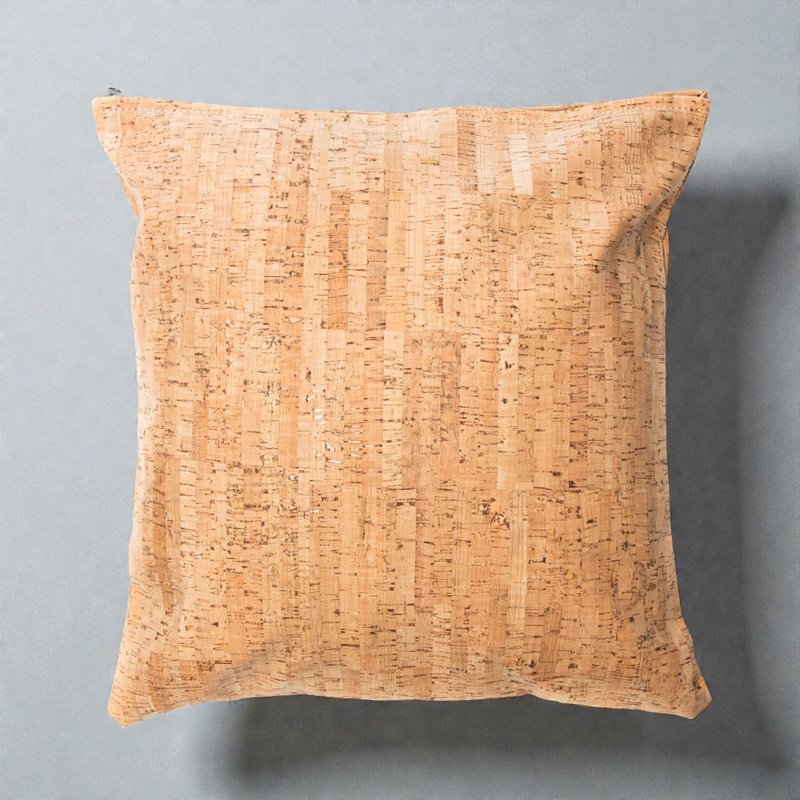 Talawa Cork 软木皮革抱枕套 (Natural) - 枕头/抱枕 - 环保材料 咖啡色