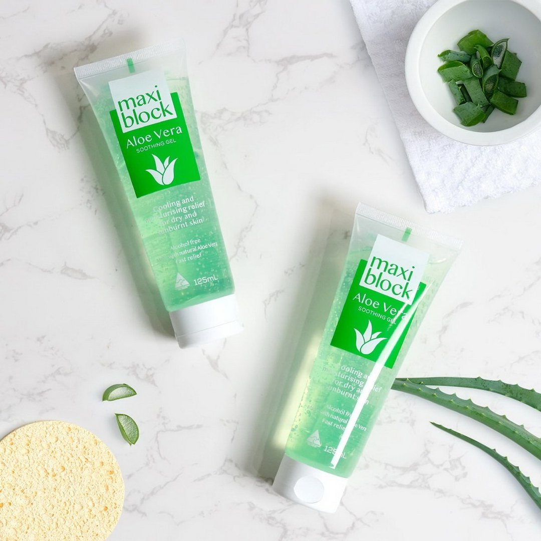 下单享包邮-天然芦萃保湿凝露 Maxiblock Aloe Vera Soothing Gel - 面膜/冻膜 - 其他材质 绿色