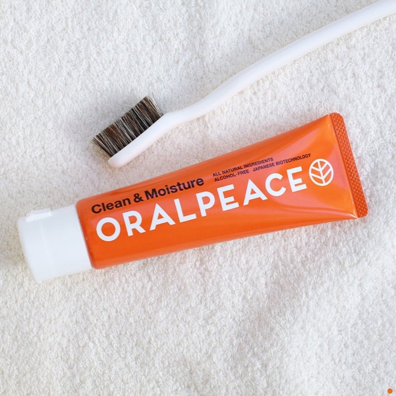 人用果香橘子酵素牙膏 日本专利原装 ORALPEACE口乐平 牙周凝露 - 牙刷/口腔清洁 - 浓缩/萃取物 橘色