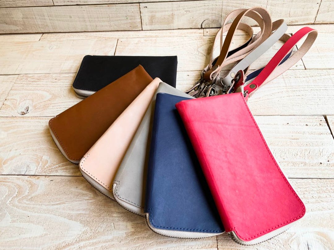 PETANT Purse suitable for Reiwa Smartphones are also put together Petant Multi Purse PMW-ALL - 皮夹/钱包 - 真皮 多色