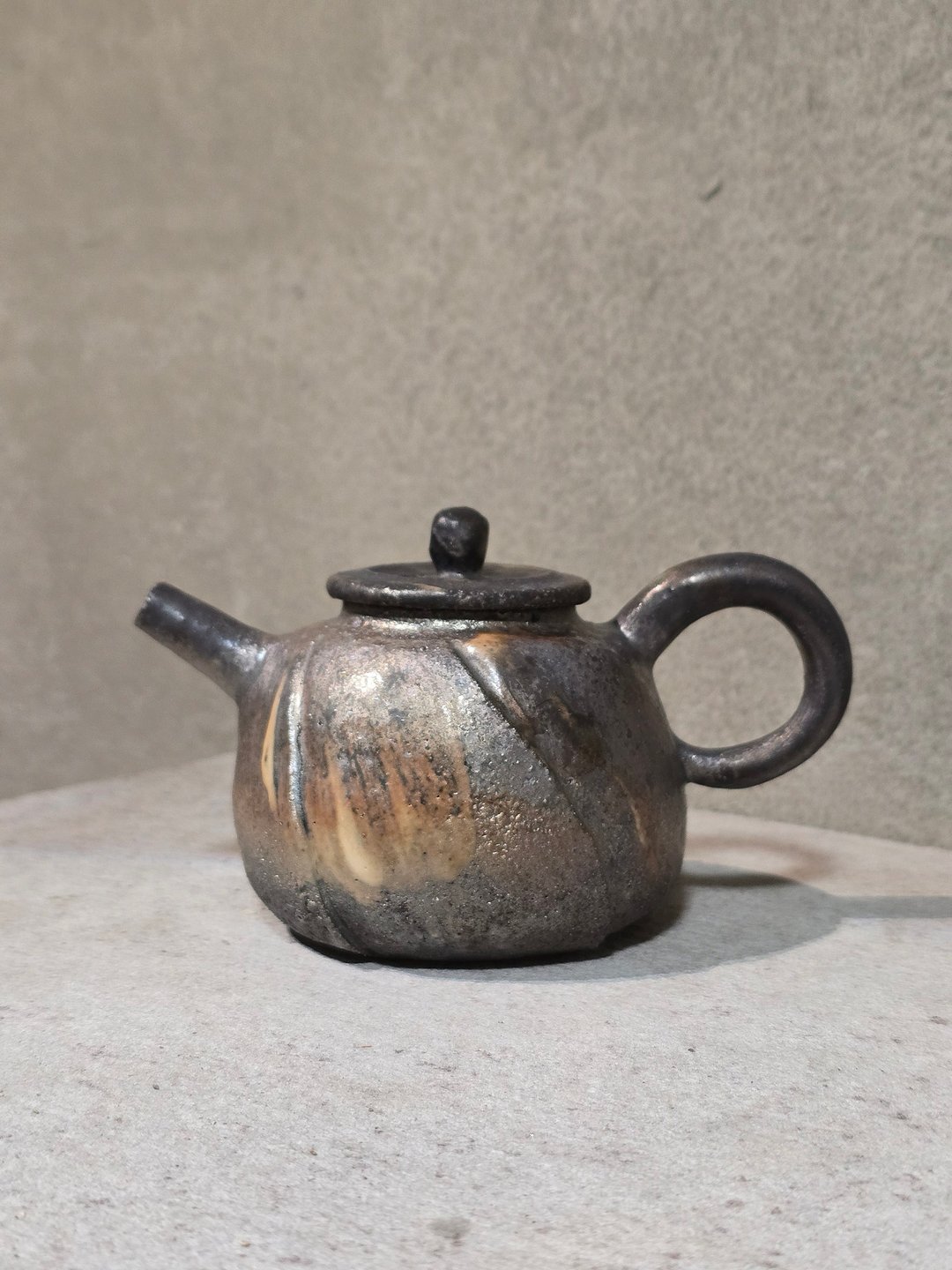 柴烧陶 / 茶壶 - 茶具/茶杯 - 陶 黑色
