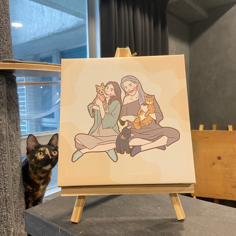 摆起来很炫的无框画 - 海报/装饰画/版画 - 其他材质 
