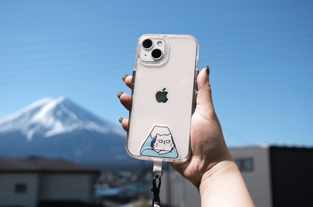 富士猫屋手机夹片连6mm挂绳 十二色入 可加购iPhone/Samsung手机 - 手机配件 - 其他材质 