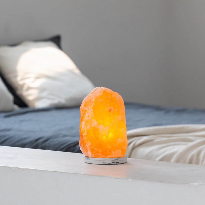 ONELIVINGS LOFT大理石纹水泥盐灯 WONDER (3-5 KG) - 灯具/灯饰 - 水泥 白色