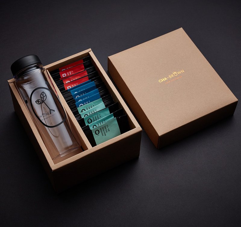 冷泡茶礼盒 -清韵B款 - 茶 - 其他材质 卡其色