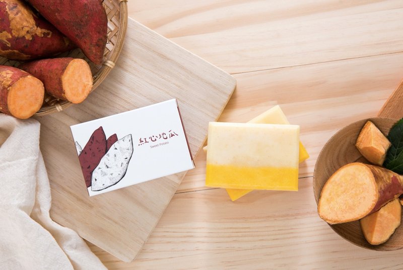 红瓜天然家事皂 - 碗盘清洁 - 其他材质 粉红色