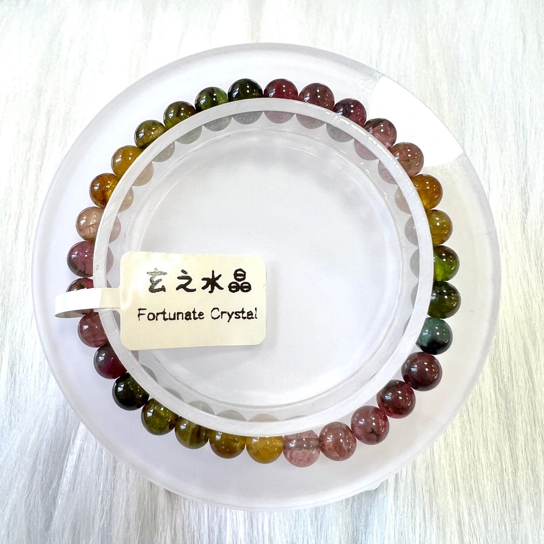 彩碧玺手串 | 水晶 | 水晶手串 | 水晶手链 | 水晶手链 - 手链/手环 - 水晶 多色