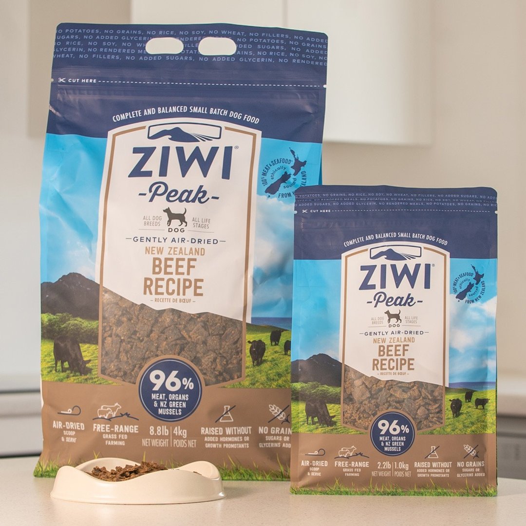 【狗主食】ZIWI 巅峰 牛肉口味 经典系列 狗粮  狗饲料 生食肉片 - 狗罐头/鲜食 - 新鲜食材 