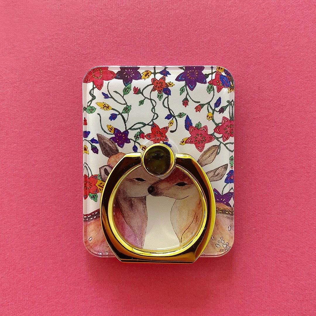 Smartphone Ring // Bambies // Japanese Illustration - 手机配件 - 塑料 多色