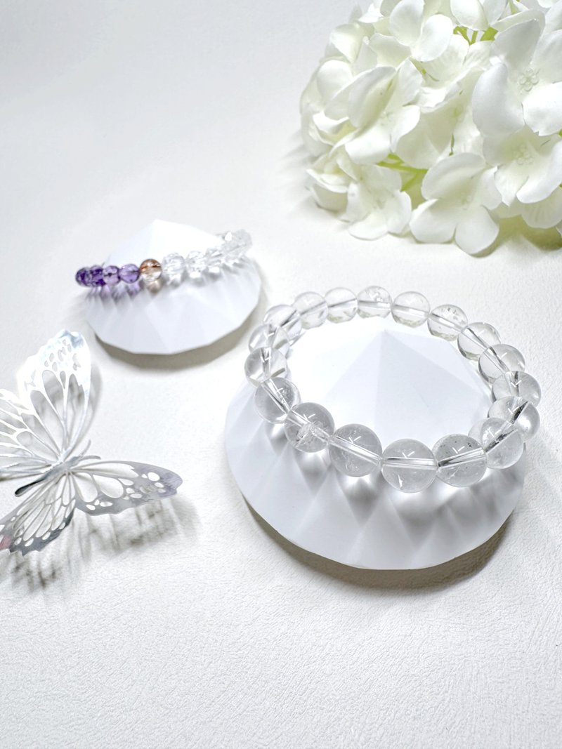 白水晶 Clear Quartz 手链 - 手链/手环 - 水晶 