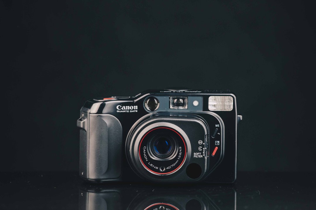 Canon Autoboy TELE Quartz Date #243 #135底片相机 - 相机 - 其他金属 黑色