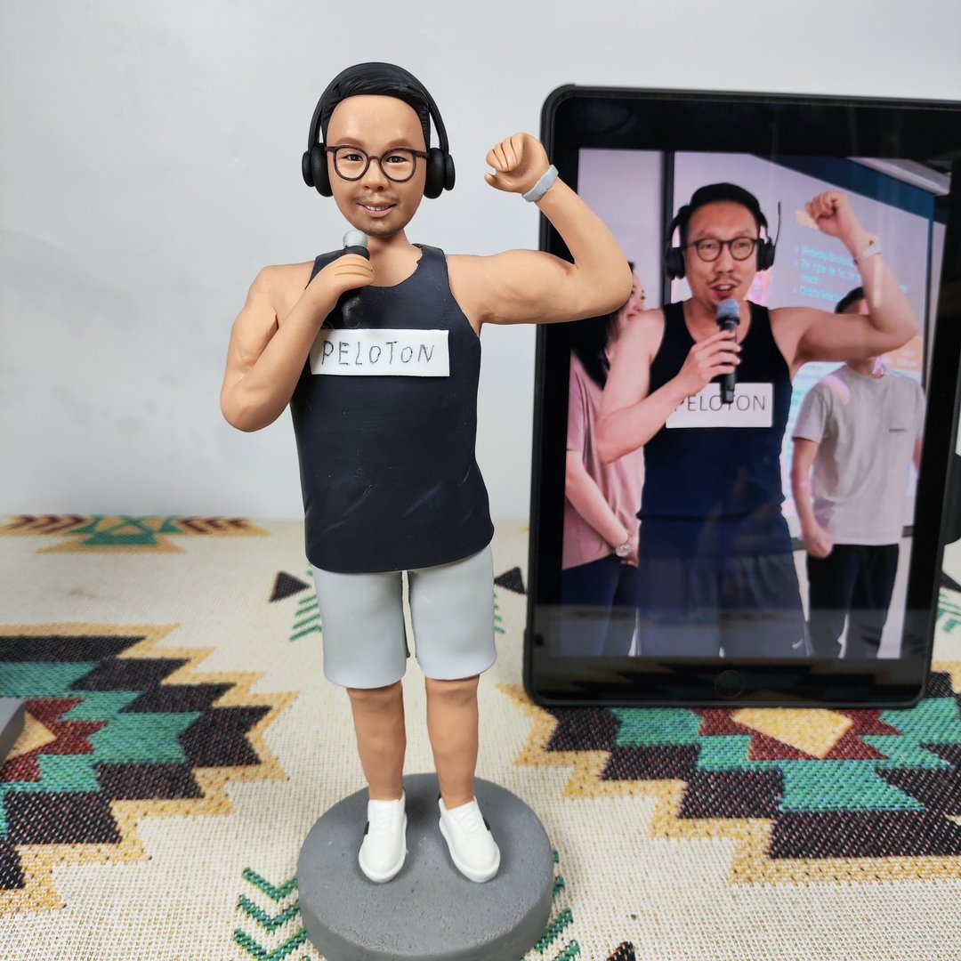 客制化人物公仔 人偶 3D人像画 似颜绘 肖像 定制 生日 纪念 礼物 - 玩偶/公仔 - 粘土 多色