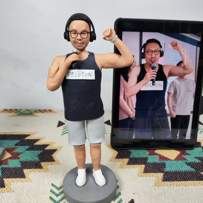 客制化人物公仔 人偶 3D人像画 似颜绘 肖像 定制 生日 纪念 礼物 - 玩偶/公仔 - 粘土 多色