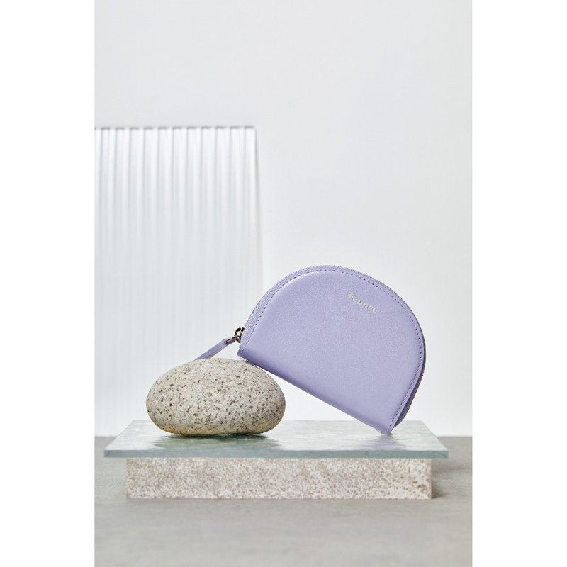 FENNEC HALFMOON POCKET - 薰衣草紫 / LAVENDER - 皮夹/钱包 - 真皮 紫色