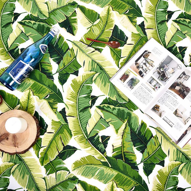 限量花布轻量野餐垫沙滩垫台湾制 蕉朋友 交换礼物 - 野餐垫 - 聚酯纤维 绿色