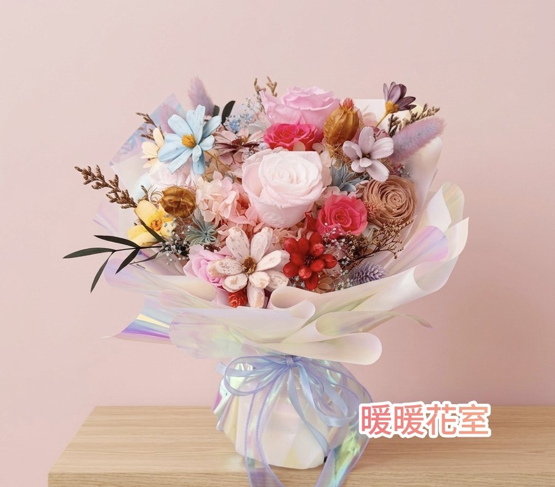永生质感花束 - 干燥花/捧花 - 植物．花 