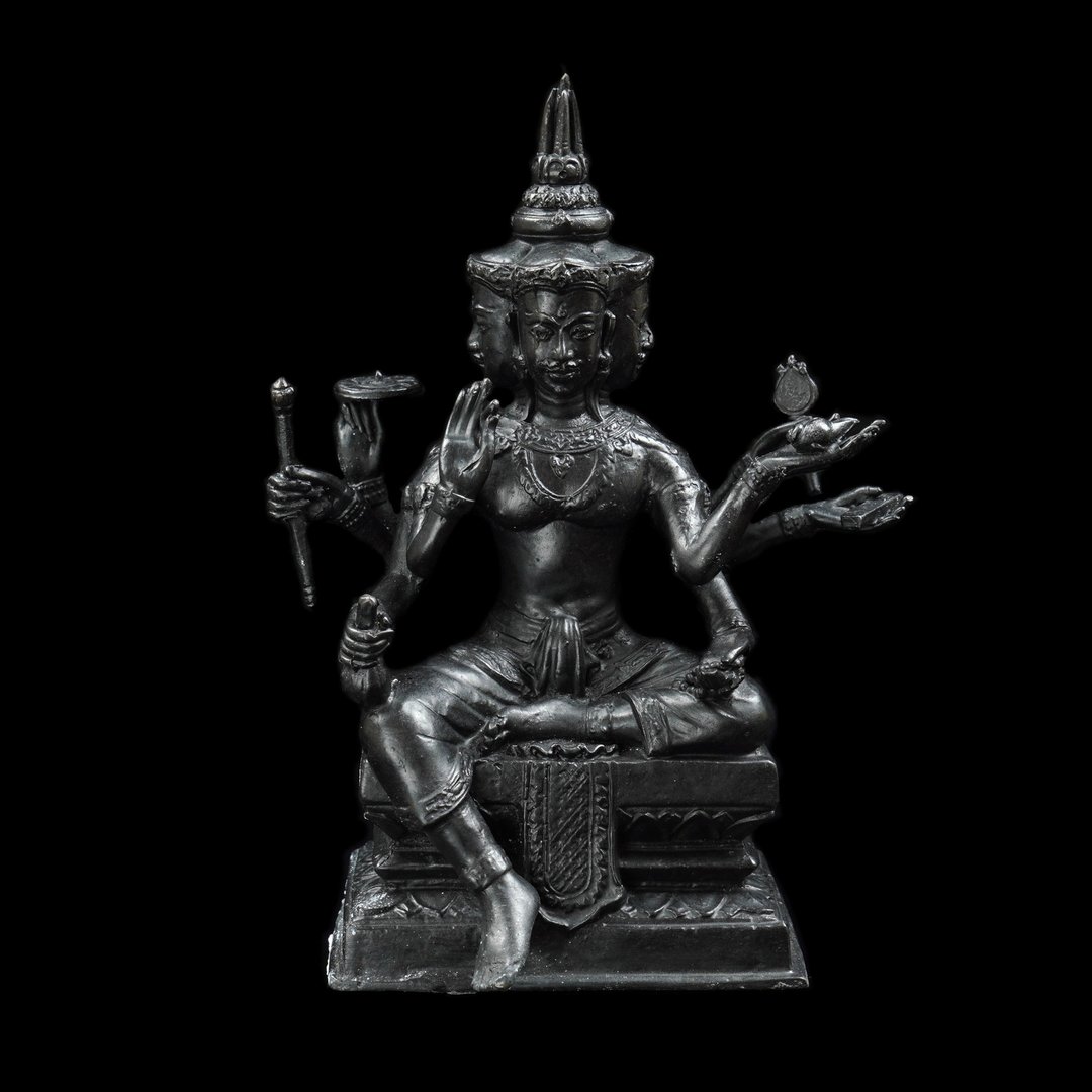 瓦青瓦拉览威含寺.龙波禅南大师2560供奉型四面佛 - 玩偶/公仔 - 其他材质 