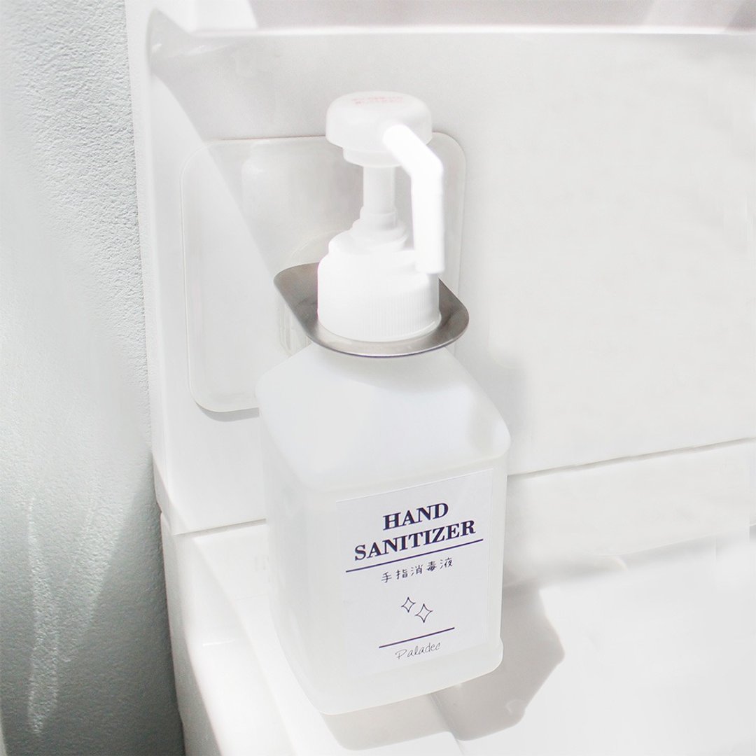 Otel Magic Sticky Hook Soap Bottle Holder Hole diameter 33mm Soap bottle holder Unmarked piece - 卫浴用品 - 塑料 白色