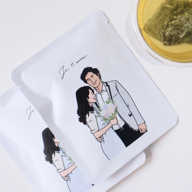 【加购】Zark_illust 茶包 茶叶 定制化 婚礼小物 - 茶 - 其他材质 