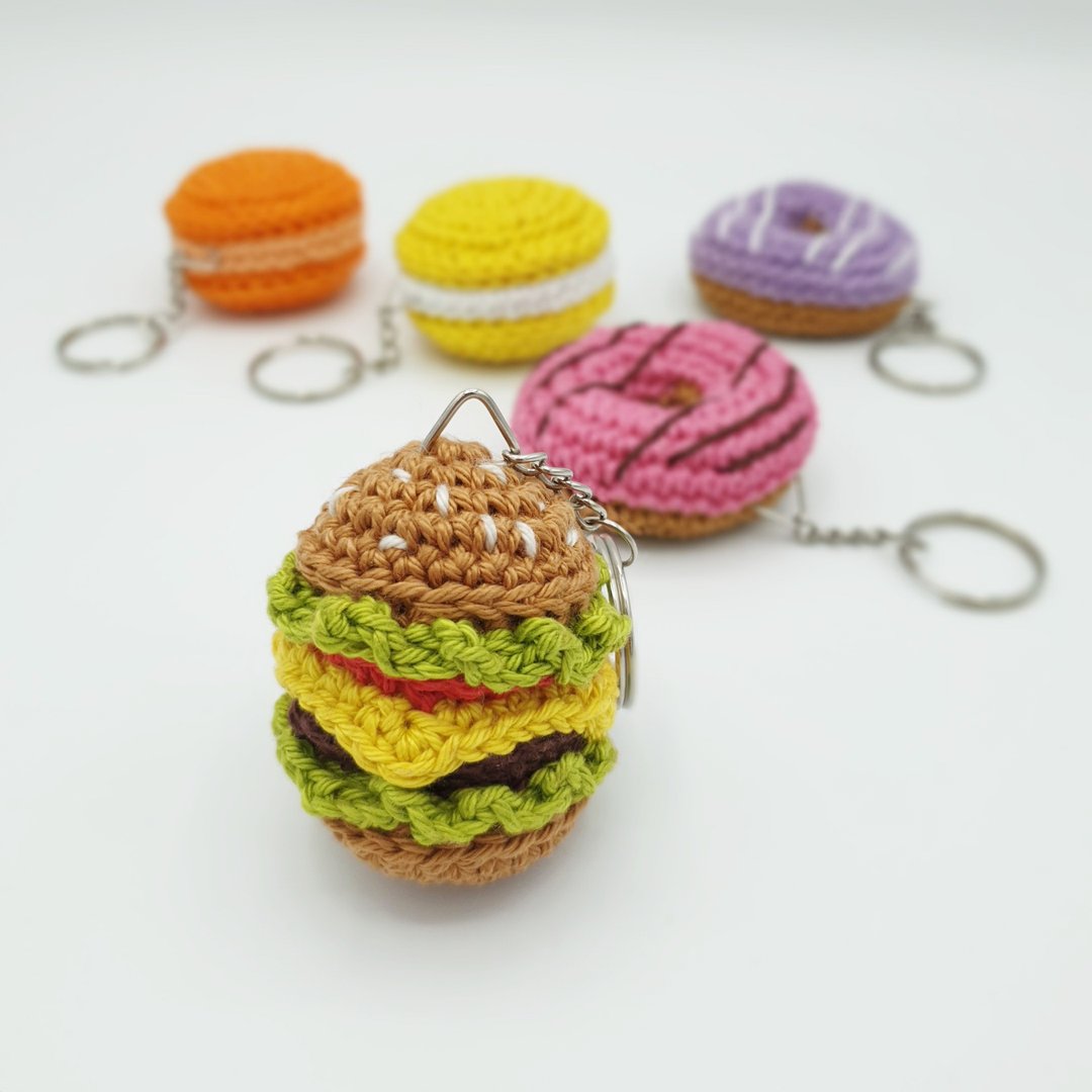 Set of Keychain | Amigurumi Crochet PATTERN PDF - 手工艺教程/工具书 - 其他材质 