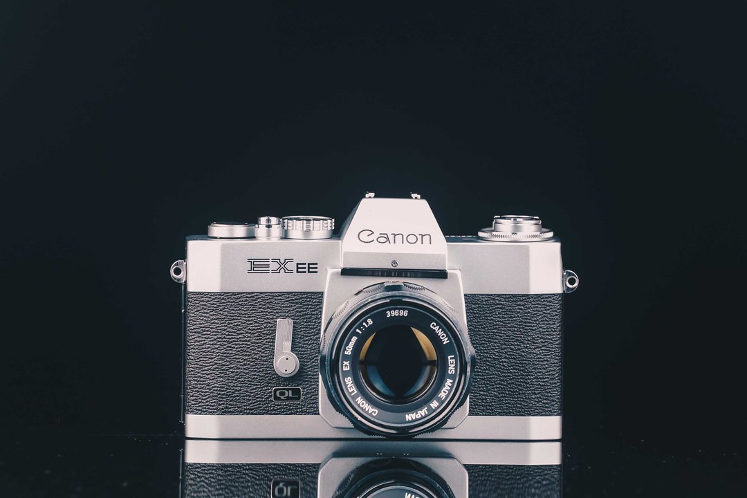 Canon EX EE QL+CANON EX 50mm F=1.8 #8425 #135底片相机 - 相机 - 其他金属 