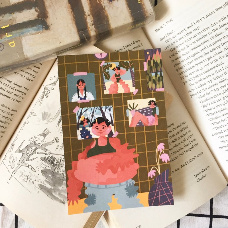 Postcard you gonna live forever in me - 卡片/明信片 - 纸 