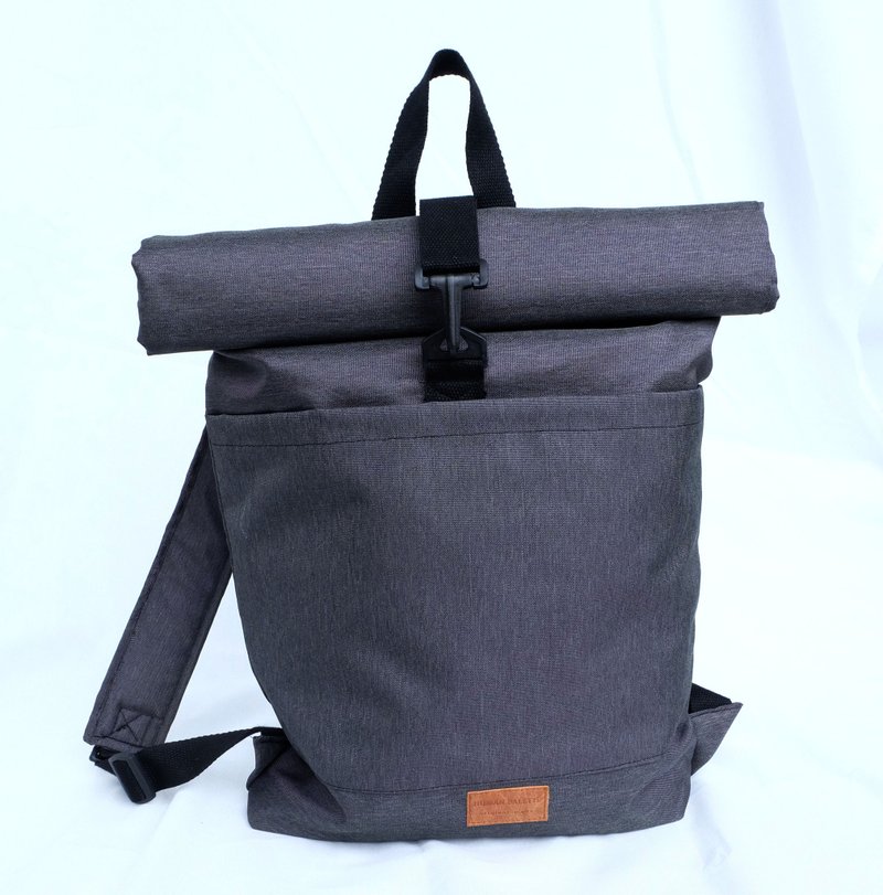 Backpack - 后背包/双肩包 - 防水材质 灰色