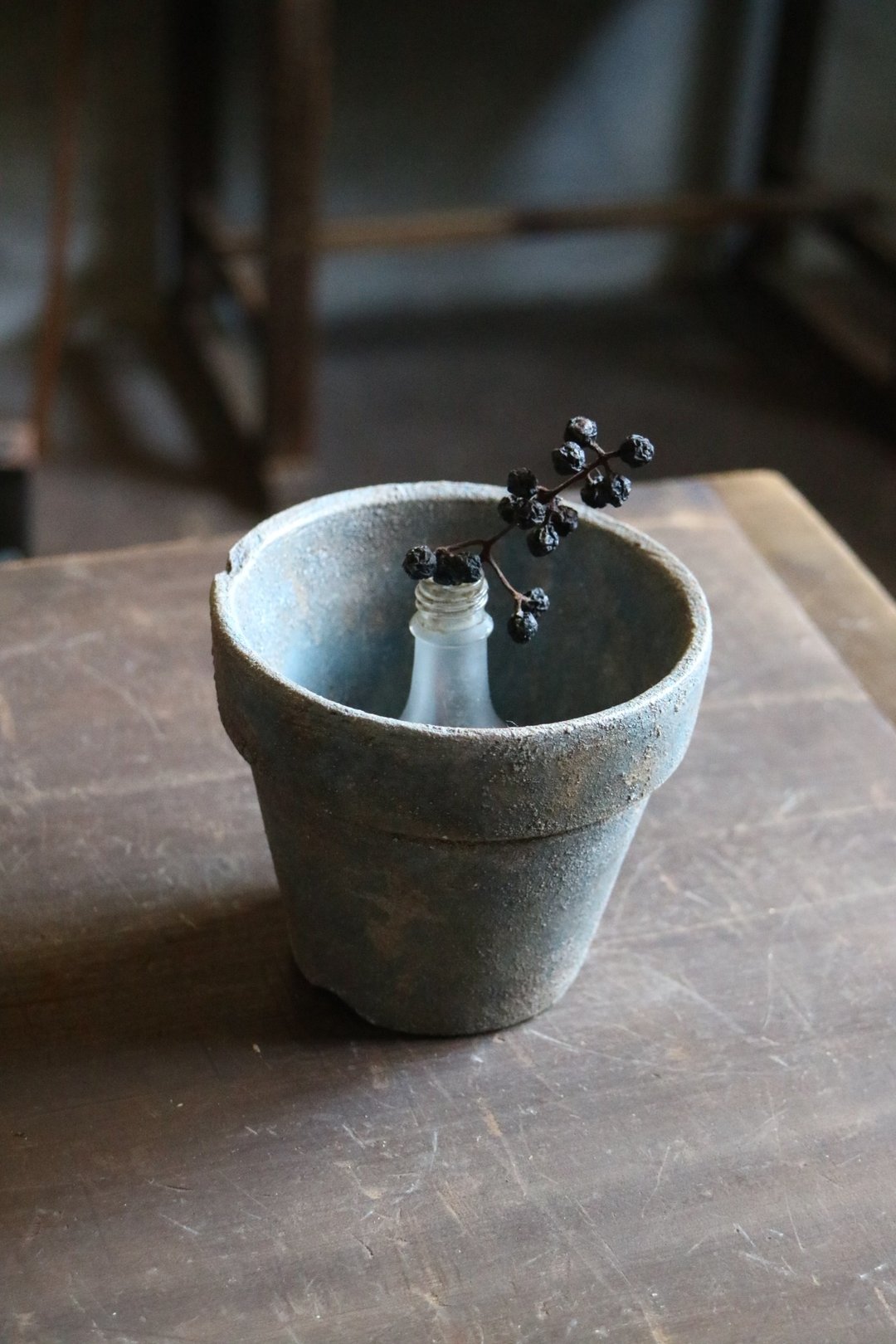 ao 3.5 gou - 植栽/盆栽 - 陶 蓝色