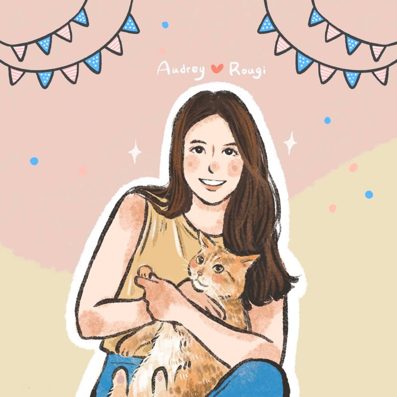 【电绘 / 半身】电子档 情侣 同志 夫妻 似颜绘 插画 大头贴 - 电子手绘真人画像/绘画/插画 - 其他材质 