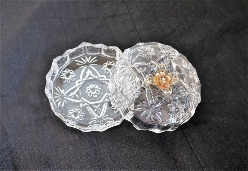 . 欧洲玻璃珠宝盒/ 首饰盒 - 收纳用品 - 玻璃 透明