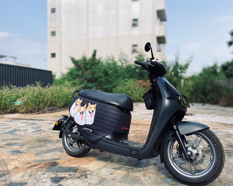 BLR X 连环泡 gogoro 车身造型保护套 SMH04 白眼 - 其他 - 聚酯纤维 黑色
