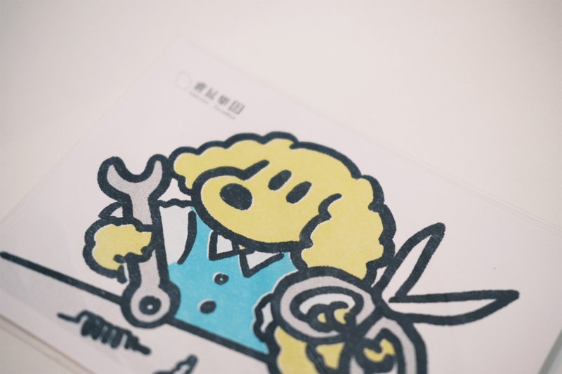 【明信片】修车啦 - 卡片/明信片 - 纸 