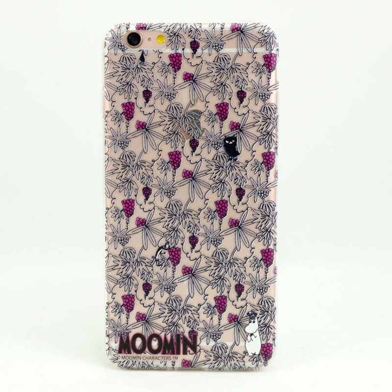 Moomin噜噜米正版授权-TPU手机保护壳：【躲猫猫 (紫葡萄)】《iPhone/Samsung/HTC/ASUS/Sony/LG/小米 》 - 手机壳/手机套 - 硅胶 紫色