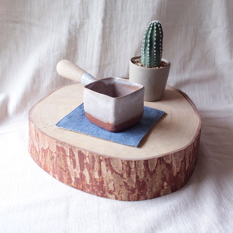 ceramic coffee cup - 花瓶/陶器 - 陶 咖啡色