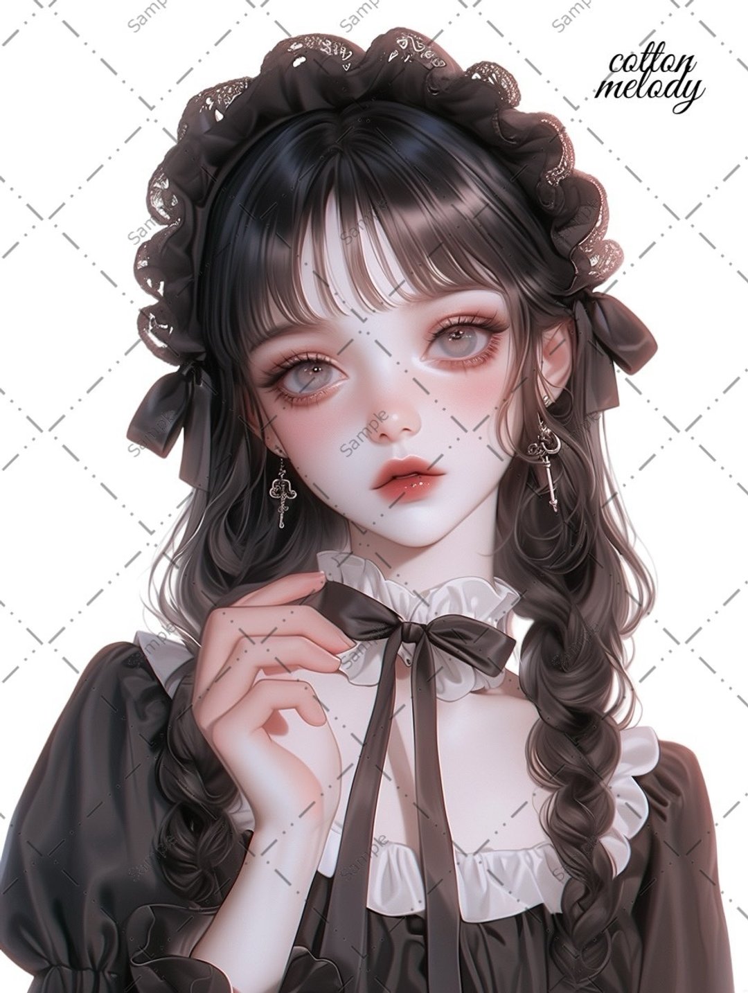 原创贴纸 no.1088 人物贴纸 原创贴纸 人物贴纸 女孩贴纸 原创人物贴纸 - 贴纸 - 纸 
