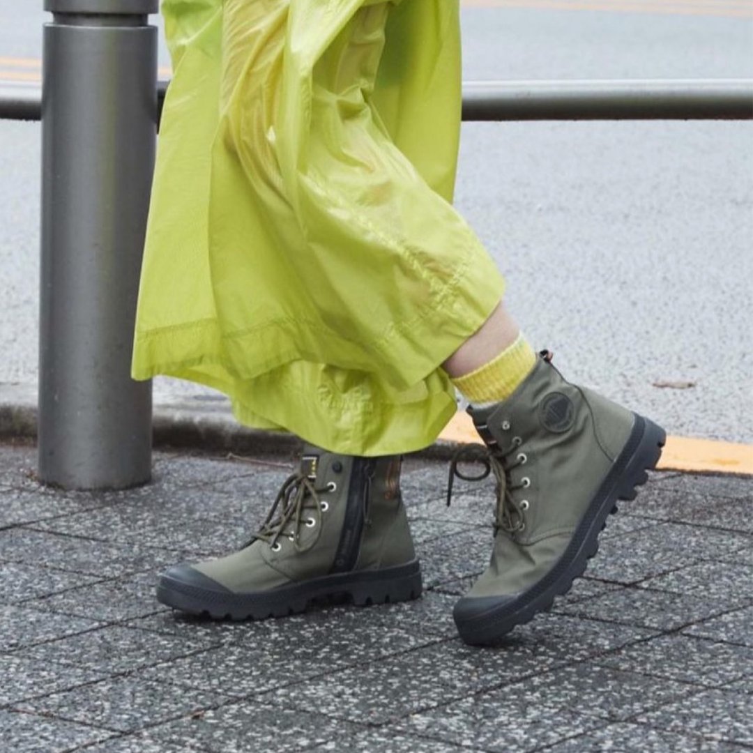 PALLADIUM RCYCL LT+WP+Z 潮流轻量拉链防水靴77037 - 雨鞋/雨靴 - 防水材质 多色
