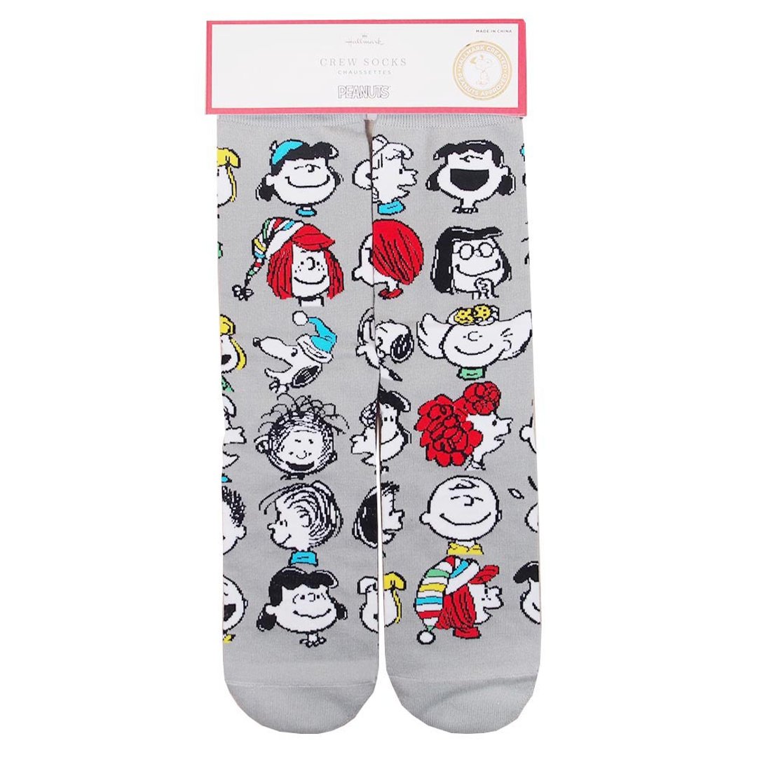 Snoopy圣诞袜-伙伴们快乐在一起【Hallmark-Peanuts圣诞节礼品】 - 袜子 - 聚酯纤维 多色