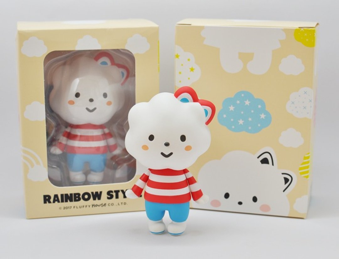 【香港FLUFFY HOUSE】台湾限定版彩虹妹妹公仔娃娃 Miss Rainbow-Taiwan - 玩偶/公仔 - 塑料 红色