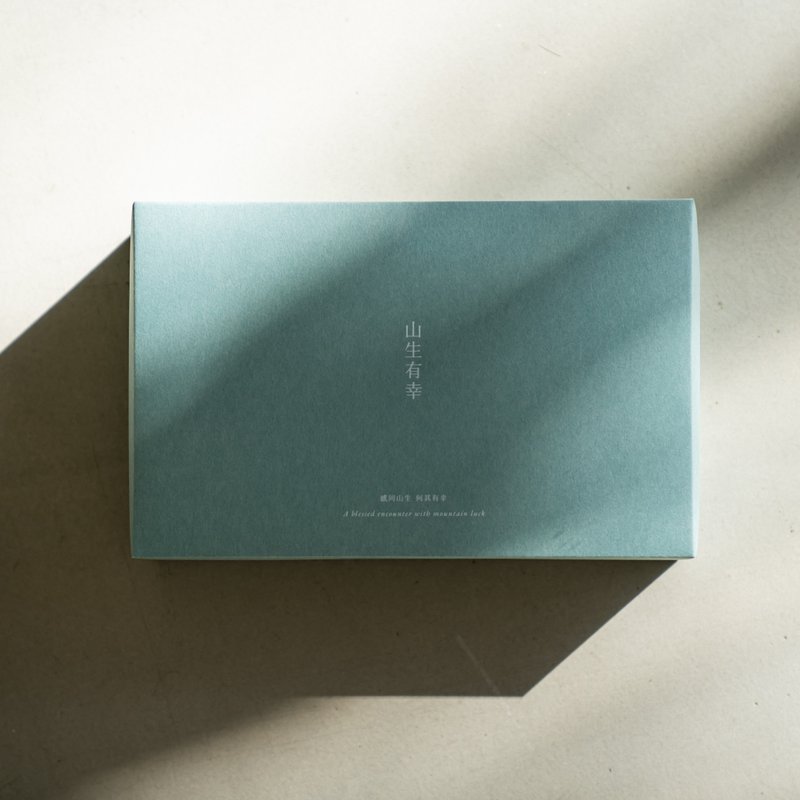 【山味书屋】乡愁、初衷 袋茶双味入礼盒、附提袋 - 茶 - 新鲜食材 灰色