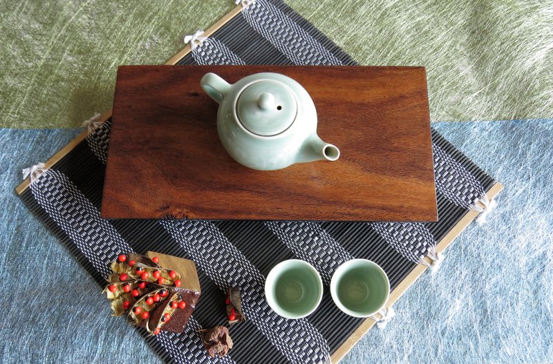 HO MOOD 解构系列—手作 原木茶盘 - 杯垫 - 木头 