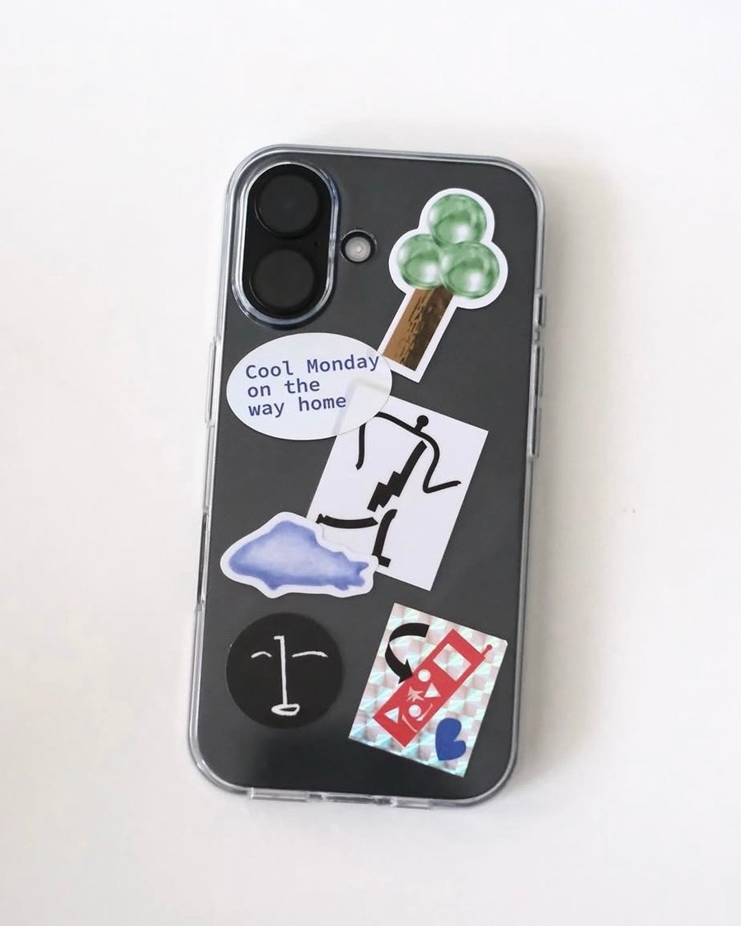 COOL MONDAY ON THE WAY HOME small sticker set 设计师山口崇多 - 贴纸 - 纸 多色