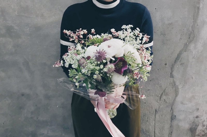  Flower Bouquet -【守护之神-赫斯提亚Hestia】情人节 鲜花 花束 礼物 - 植栽/盆栽 - 植物．花 