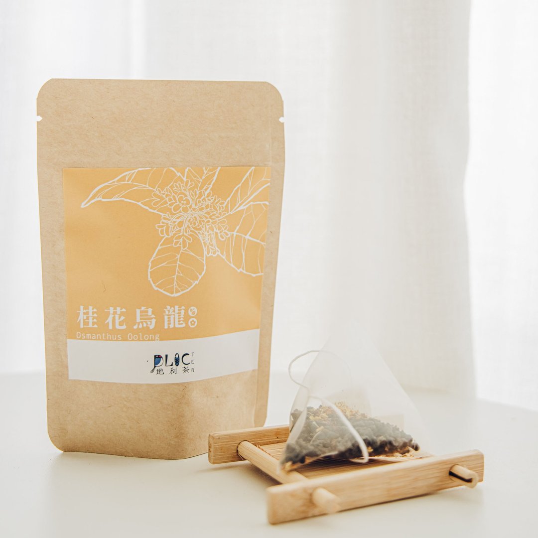 清新雅致 桂花乌龙茶-原叶立体茶包5入 - 茶 - 新鲜食材 橘色