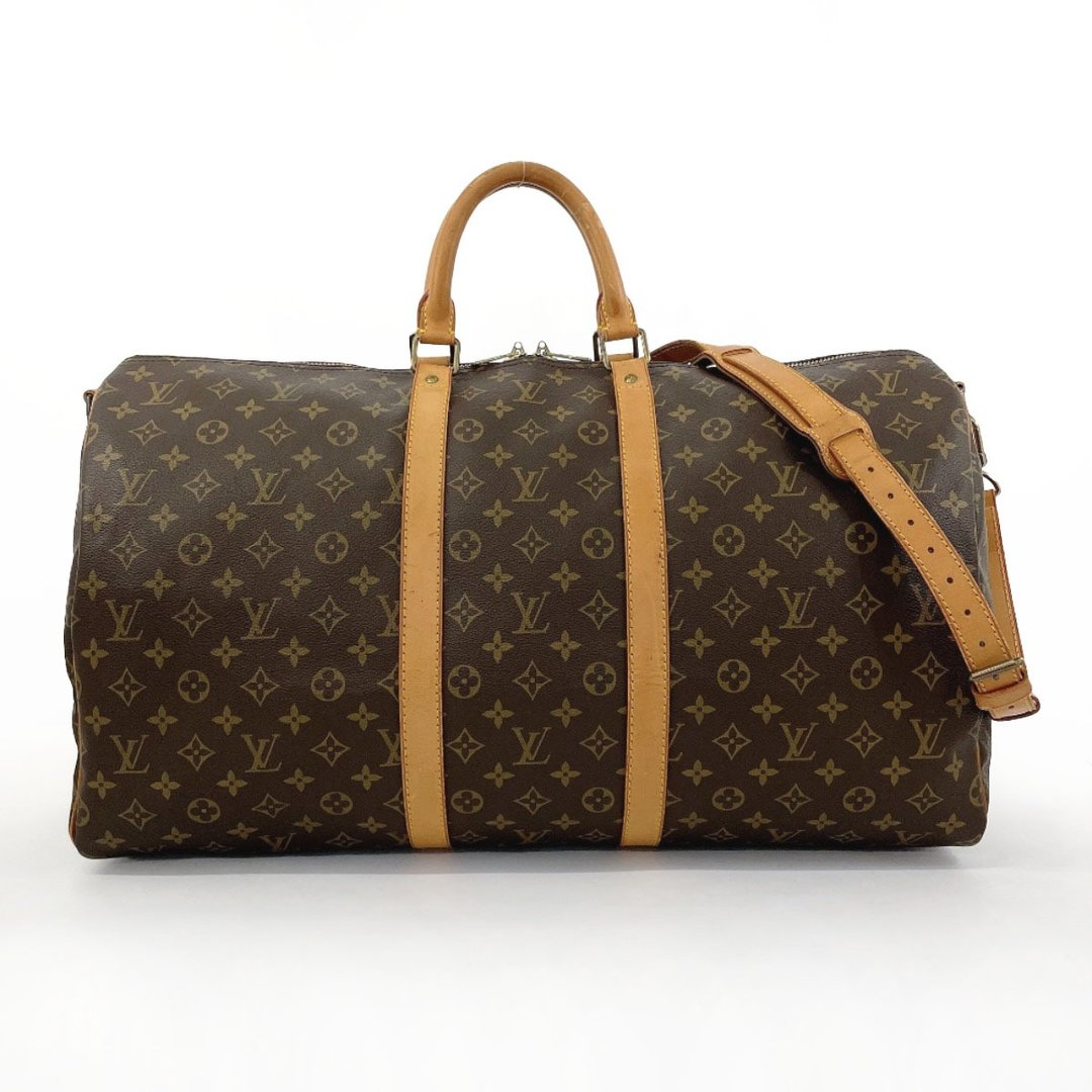 [日本直邮，二手，状况良好] Louis Vuitton 波士顿包，旅行包，M41414，Keepall Bandouliere 55 - 其他 - 其他材质 咖啡色